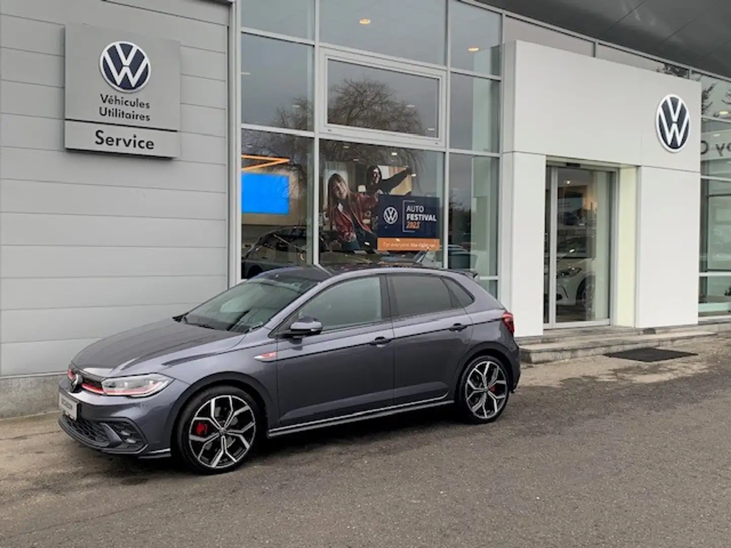 Volkswagen Polo GTI 2.0TSI 152CV DSG7 Gris - 1
