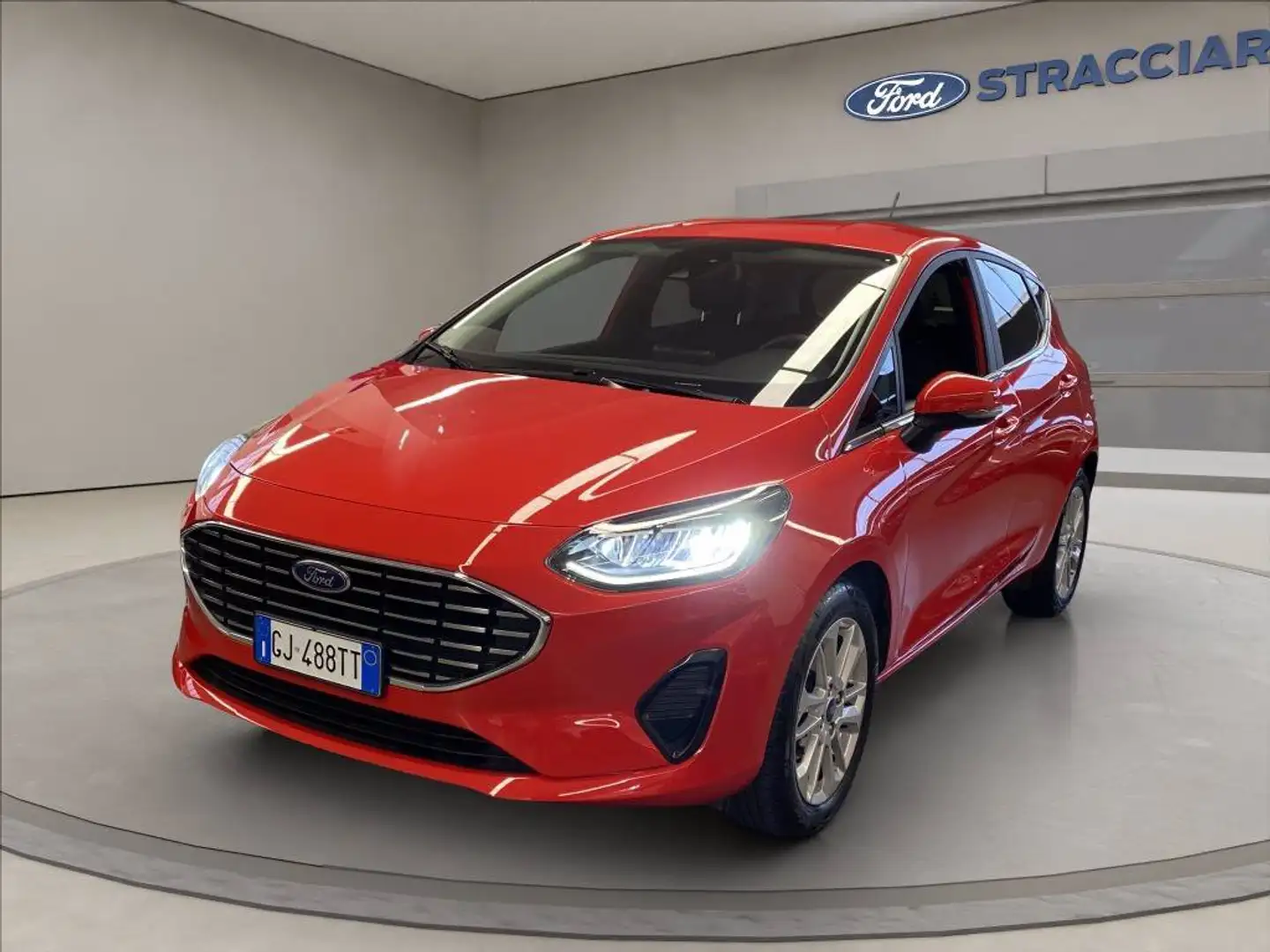 Ford Fiesta 5p 1.1 Titanium 75cv Rouge - 1