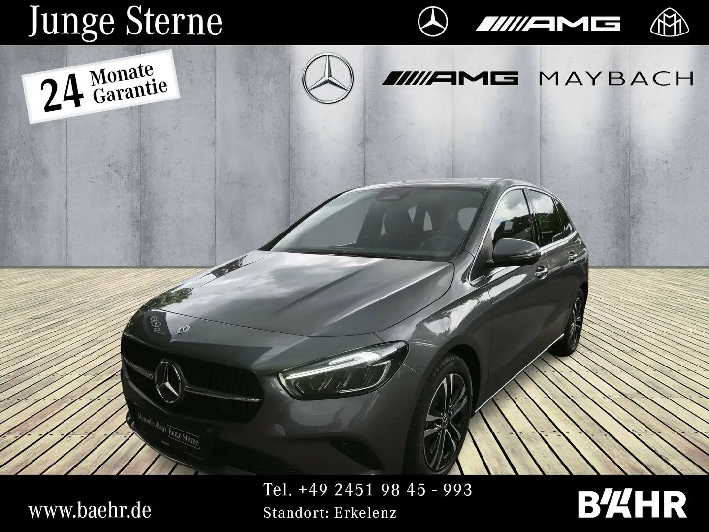Mercedes-Benz B 180 B 180 Progressive/MBUX-Navi/LED/RFK/SHZ/LMR-17" Grau - 1
