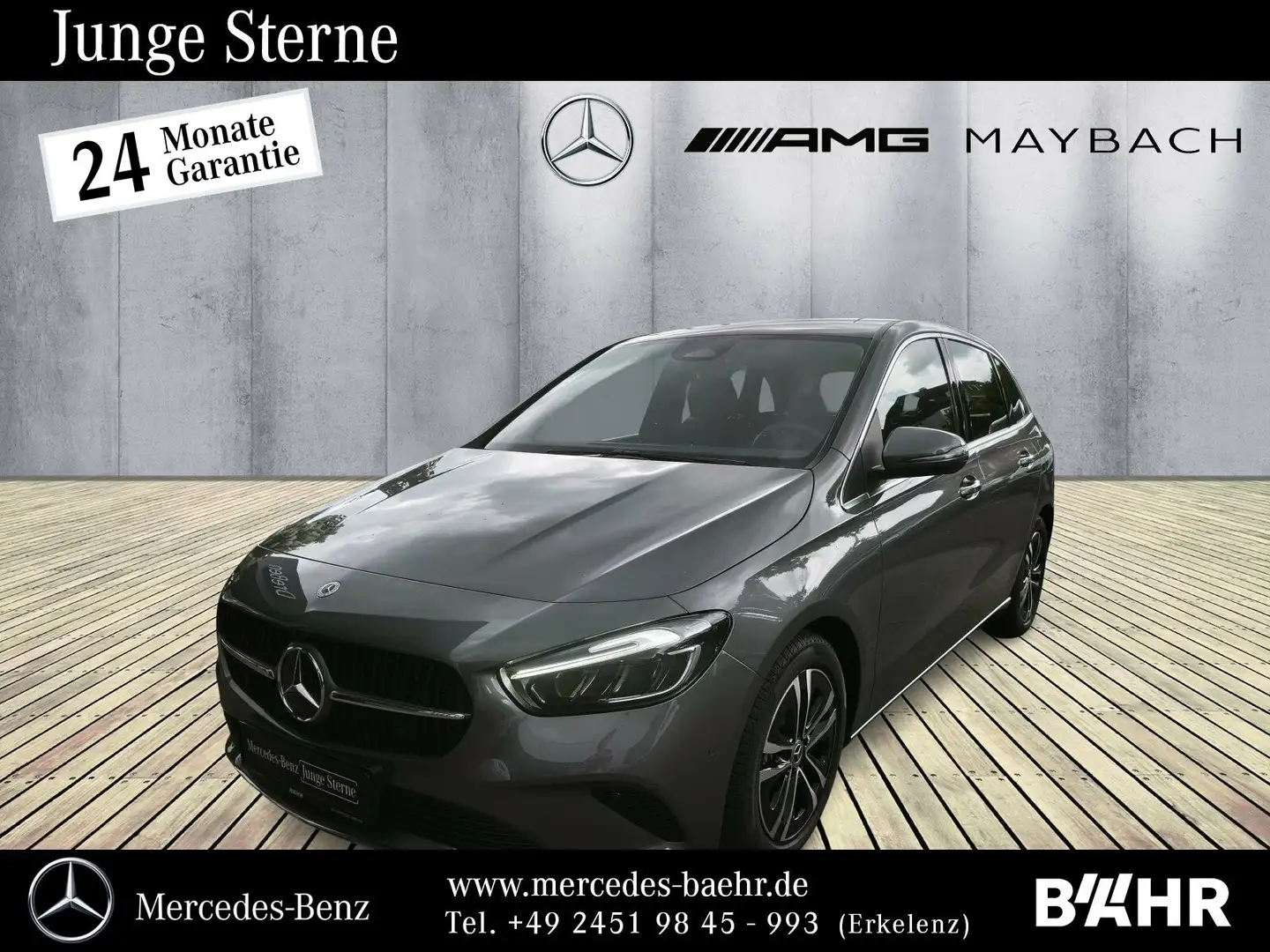 Mercedes-Benz B 180 B 180 Progressive/MBUX-Navi/LED/RFK/SHZ/LMR-17" Grau - 1