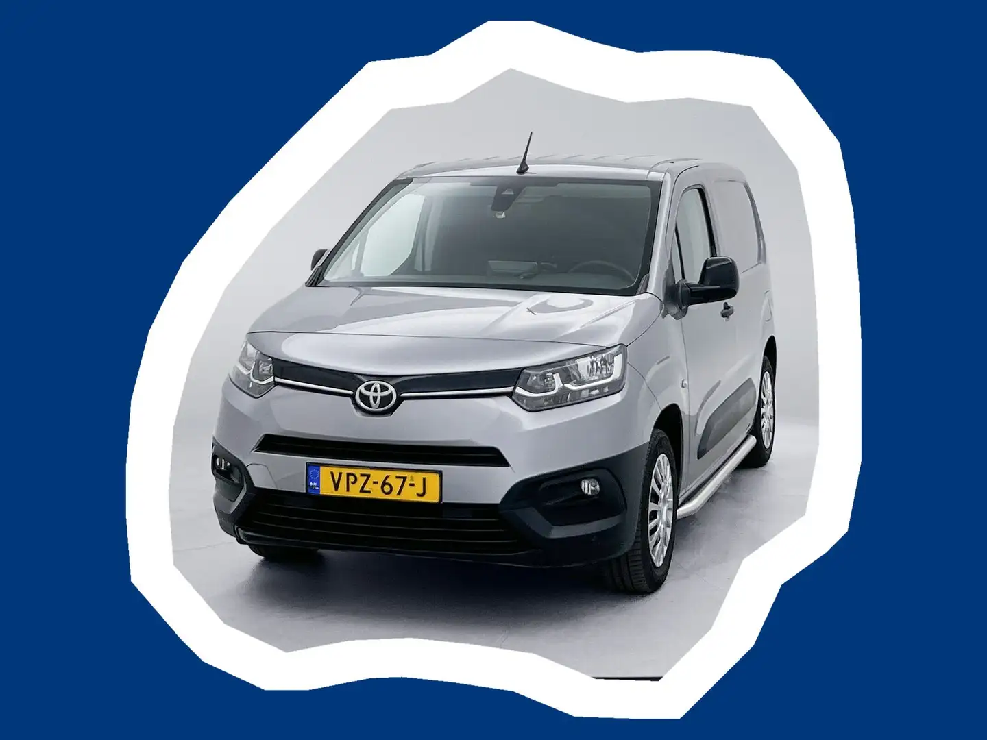 Toyota Proace City 1.5 D-4D Live 130pk Automaat Navigatie Achteruitri Grijs - 1