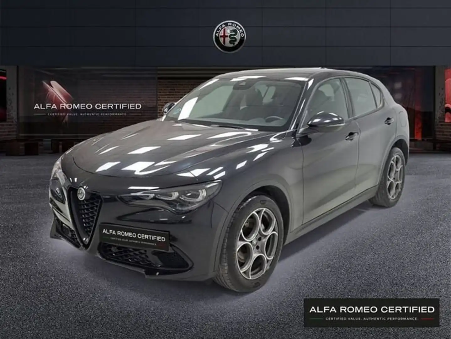 Alfa Romeo Stelvio 2.2 Diesel 118kW (160CV) RWD Sprint Negro - 1
