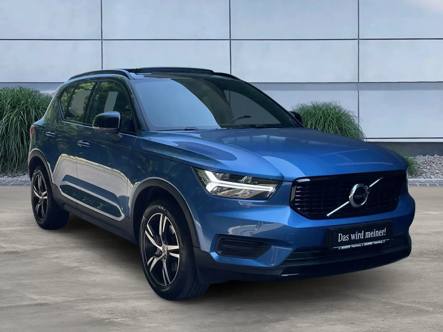 Volvo XC40 D4 R-Design/SCHIEBEDACH/AHK/LED/KAMERA/NA Blauw - 2