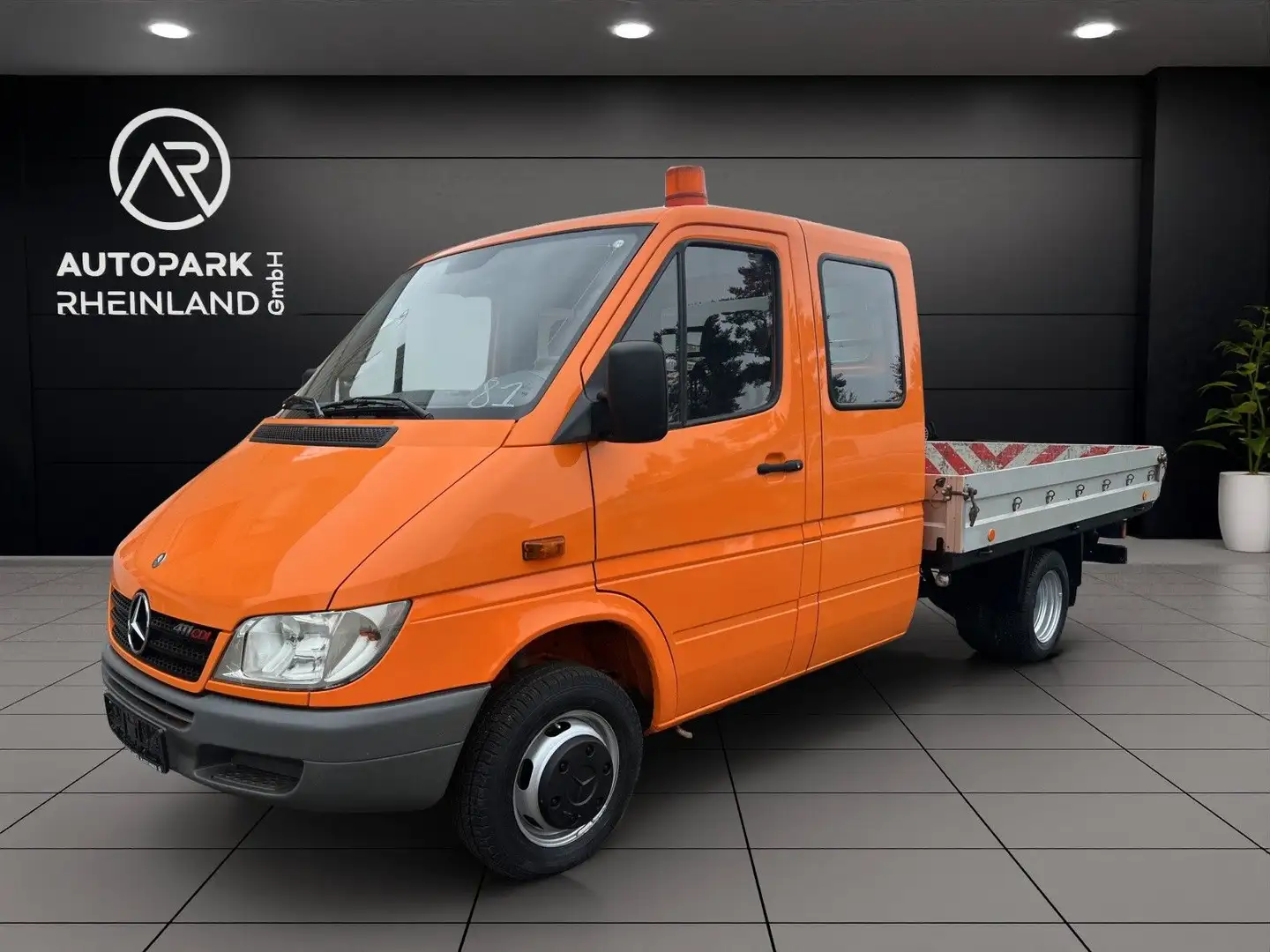 Mercedes-Benz Sprinter 411 CDI*Pritsche Doppelkabine*1-Hand* Orange - 2