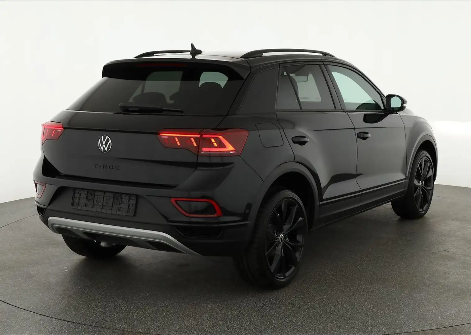 Volkswagen T-Roc Style 1.5 TSI DSG Black Style, AHK, IQ.Light, 1... Schwarz - 2