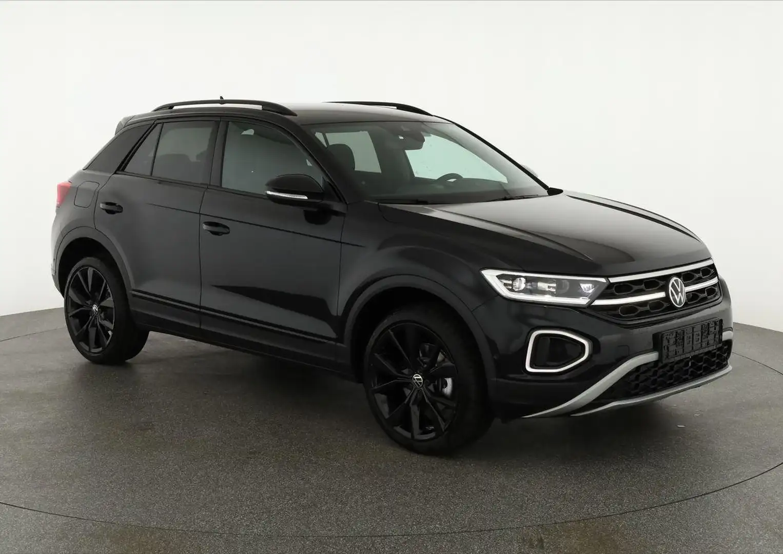 Volkswagen T-Roc Style 1.5 TSI DSG Black Style, AHK, IQ.Light, 1... Schwarz - 1