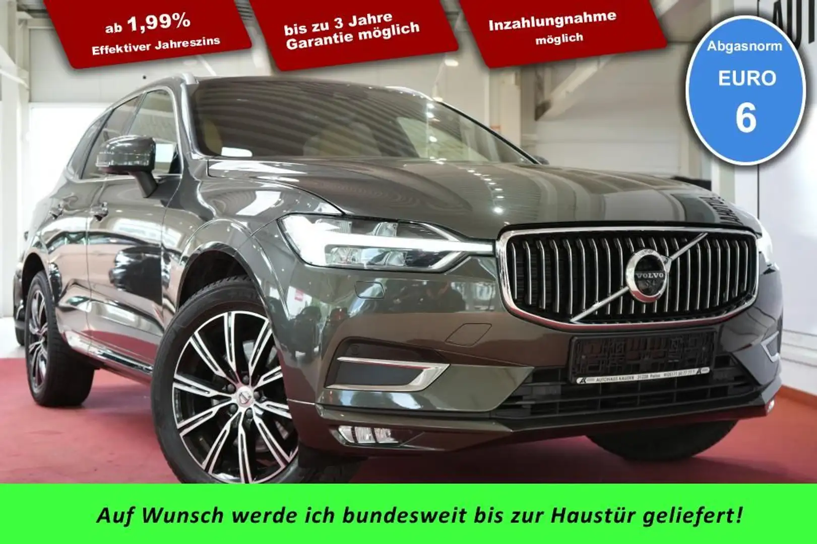 Volvo XC60 D4 AWD Geartronic Inscription *LED*LEDER* Grau - 1