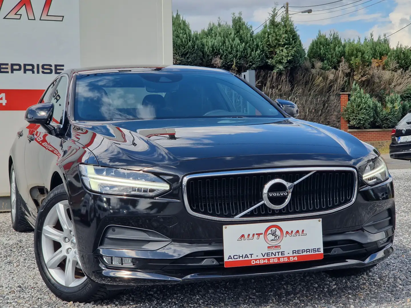 Volvo S90 2.0 D3 150CH*XENON LED*GPS*CUIR*PDC*CARPLAY*CLIM Чёрный - 2