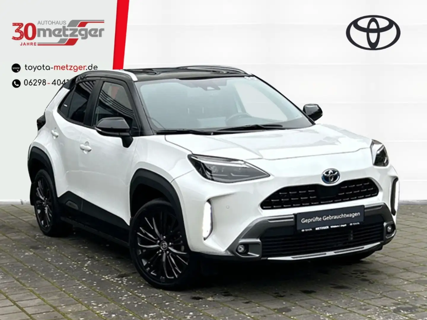 Toyota Yaris Cross Hybrid 1.5 Adventure 4x4 +Kamera +Elektr. Heckklap Weiß - 1