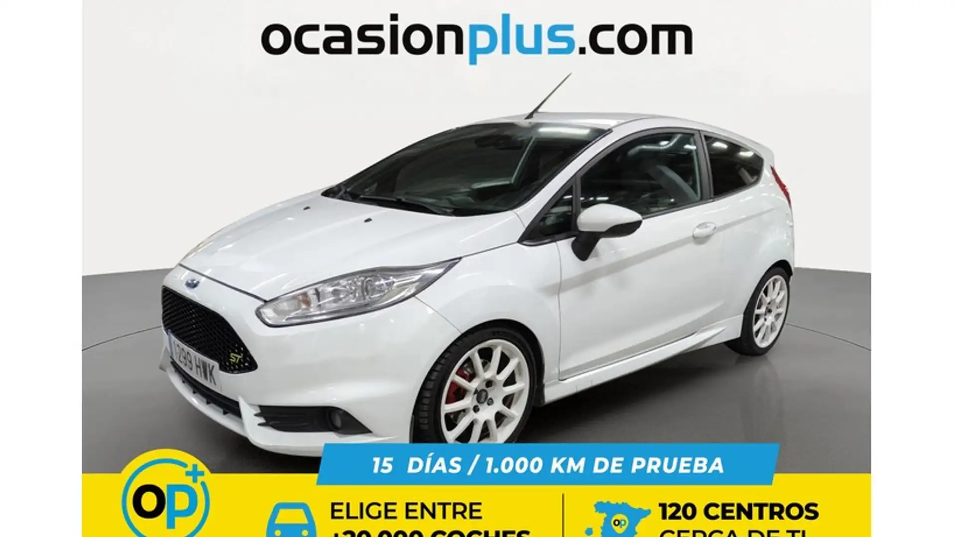 Ford Fiesta 1.60 EcoBoost ST Blanc - 1
