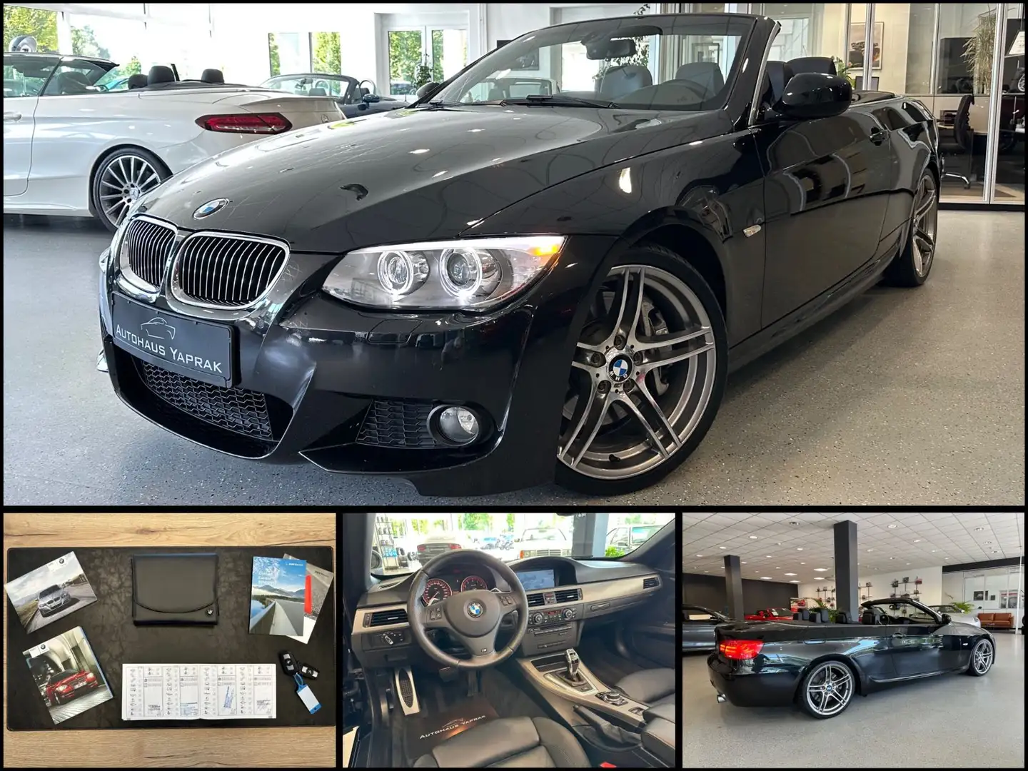 BMW 335 i Cabrio DKG|M-Sport|BMW Service|NaviProf|19" Schwarz - 1