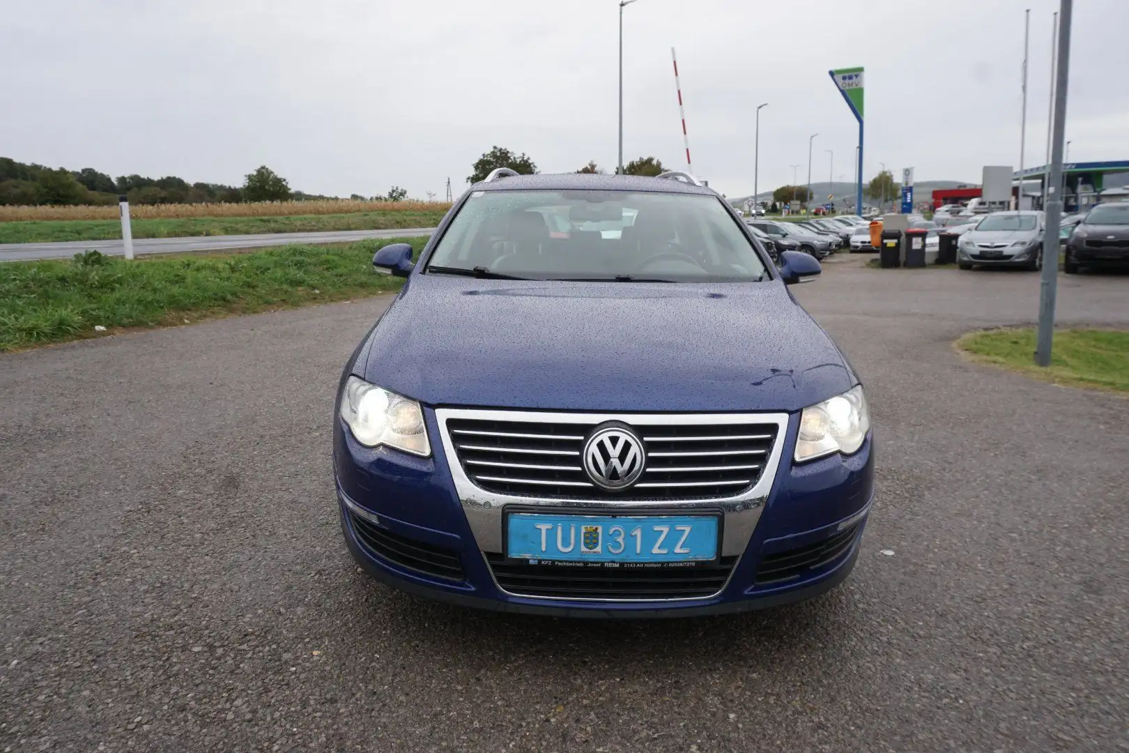 Volkswagen Passat Variant Passat 2.0 TDI 4Motion Highlin Blau - 2