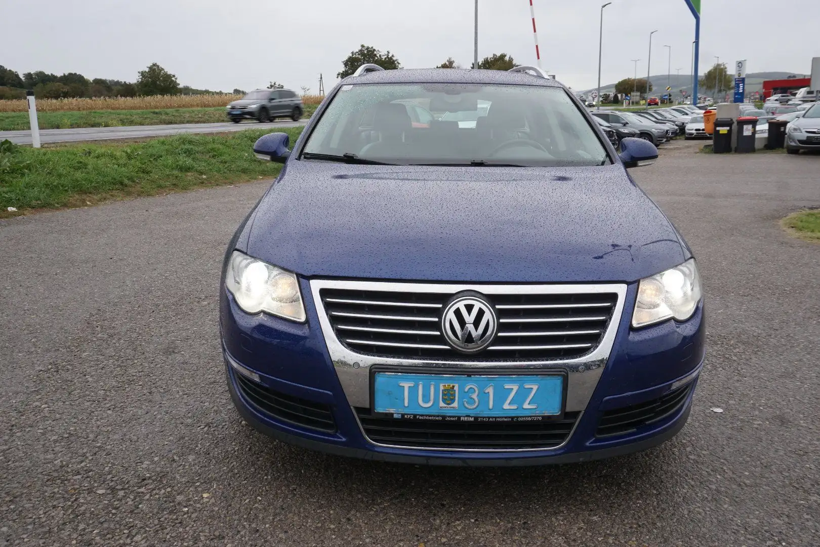 Volkswagen Passat Variant Passat 2.0 TDI 4Motion Highlin Blau - 1