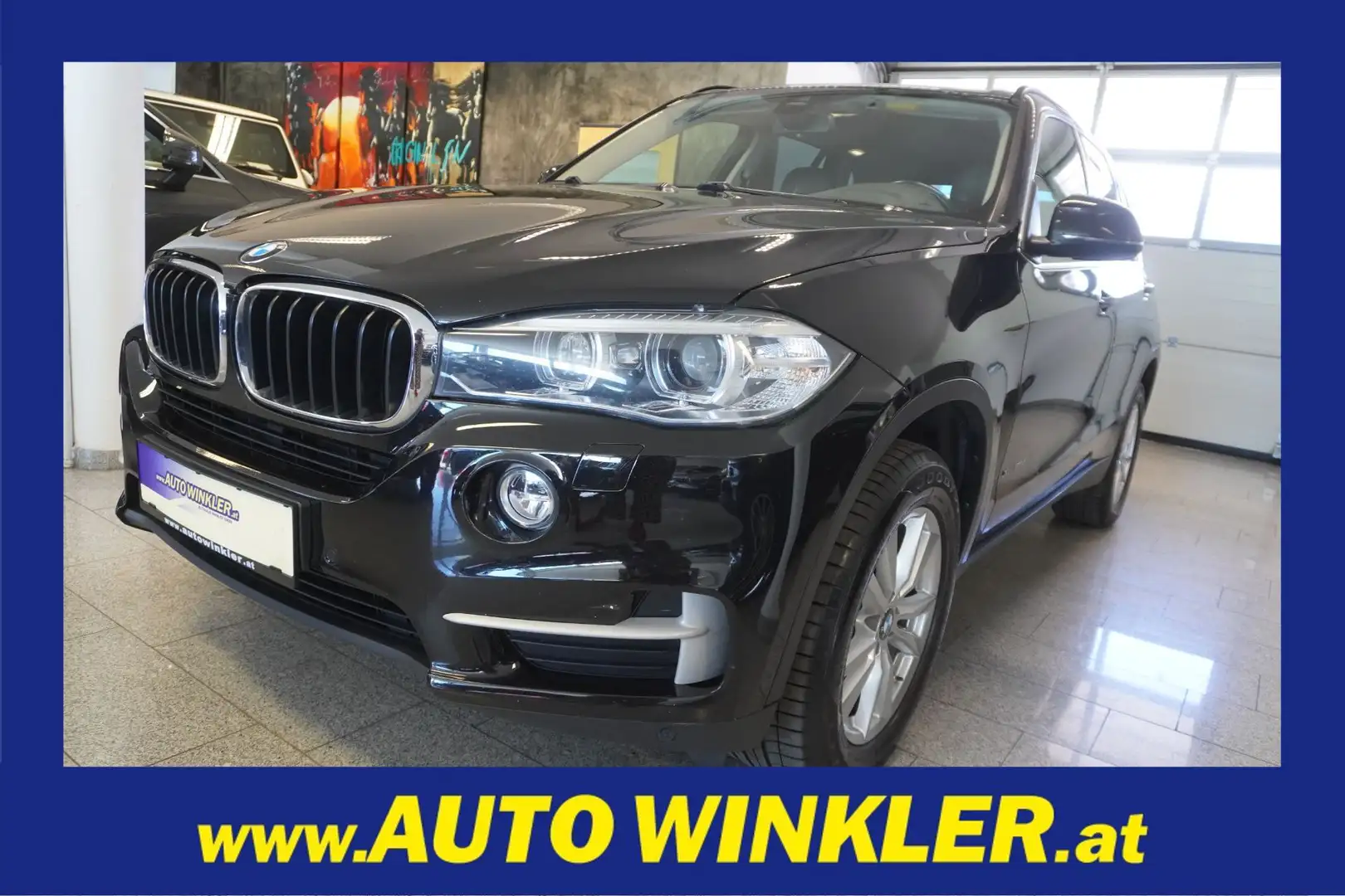 BMW X5 Drive 25d Ö-Paket/Navi Prof./Leder Schwarz - 1