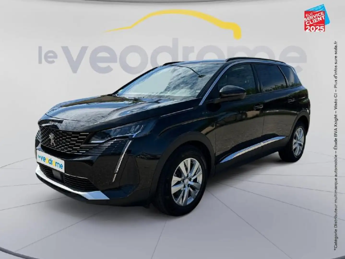 Peugeot 5008 1.5 BlueHDi 130ch S/S Style EAT8 Camera Carplay Noir - 1