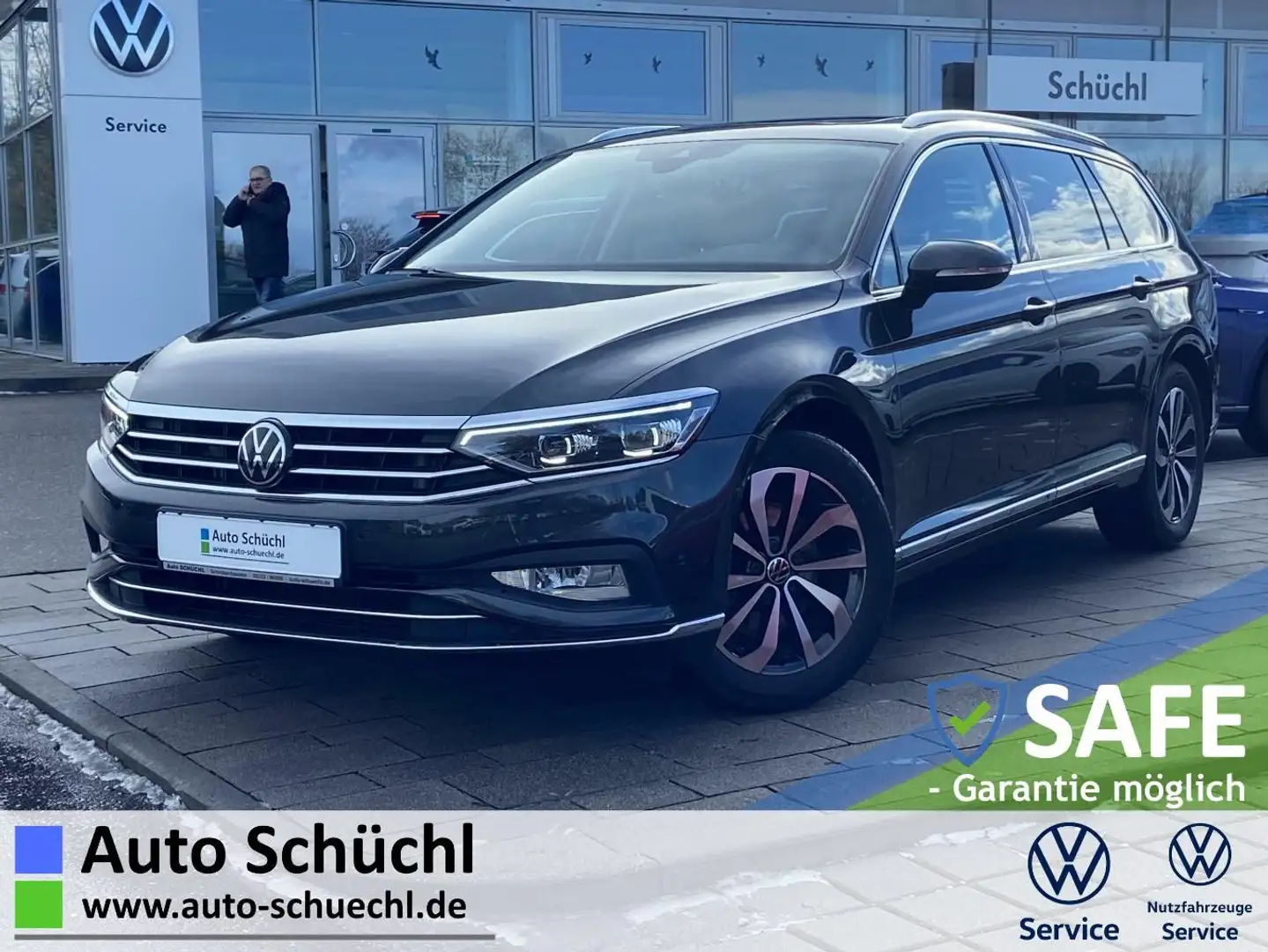 Volkswagen Passat Variant 2.0 TDI Elegance STANDHEIZUNG+PAN Grau - 1