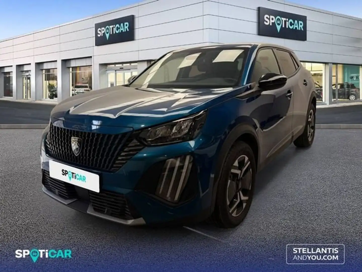 Peugeot 2008 Gasolina 100 S&S 6 Vel. MAN Allure Azul - 1