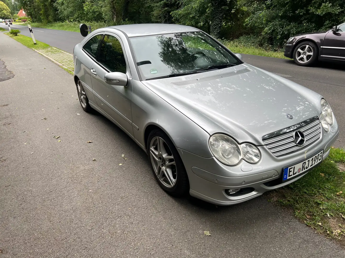 Mercedes-Benz C 230 Sportcoupe 7-G-TRONIC Argintiu - 1