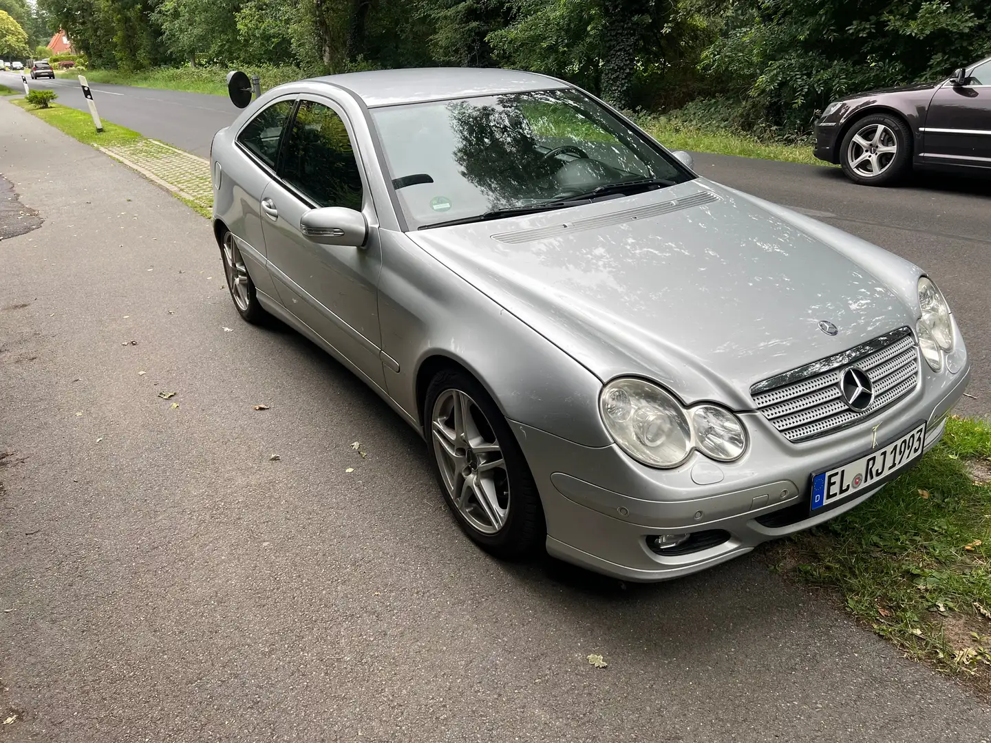 Mercedes-Benz C 230 Sportcoupe 7-G-TRONIC Argintiu - 2