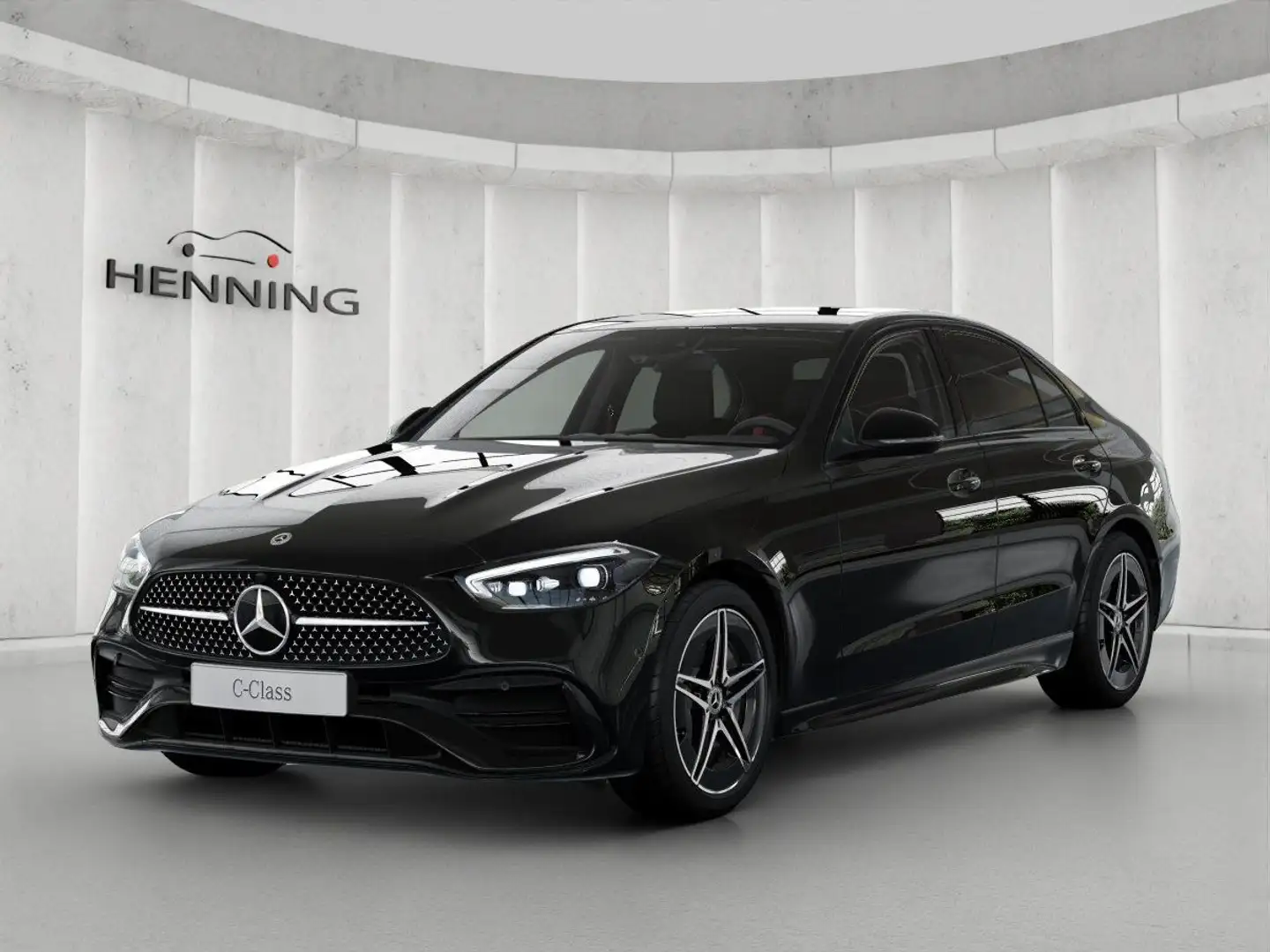 Mercedes-Benz C 300 d AMG Kamera DIGITAL LIGHT Totw. Night Schwarz - 1