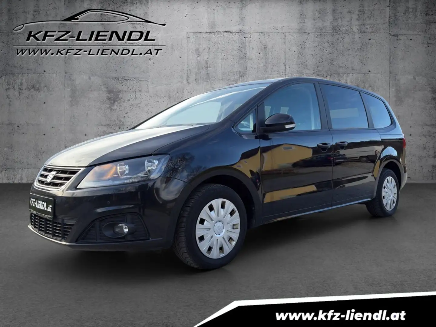 SEAT Alhambra 2.0 TDI Business Schwarz - 1