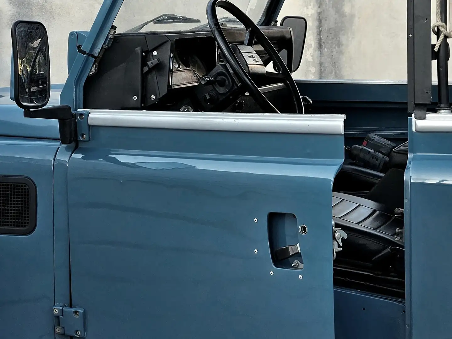 Land Rover Defender 90 2.5 td Soft Top Blau - 1