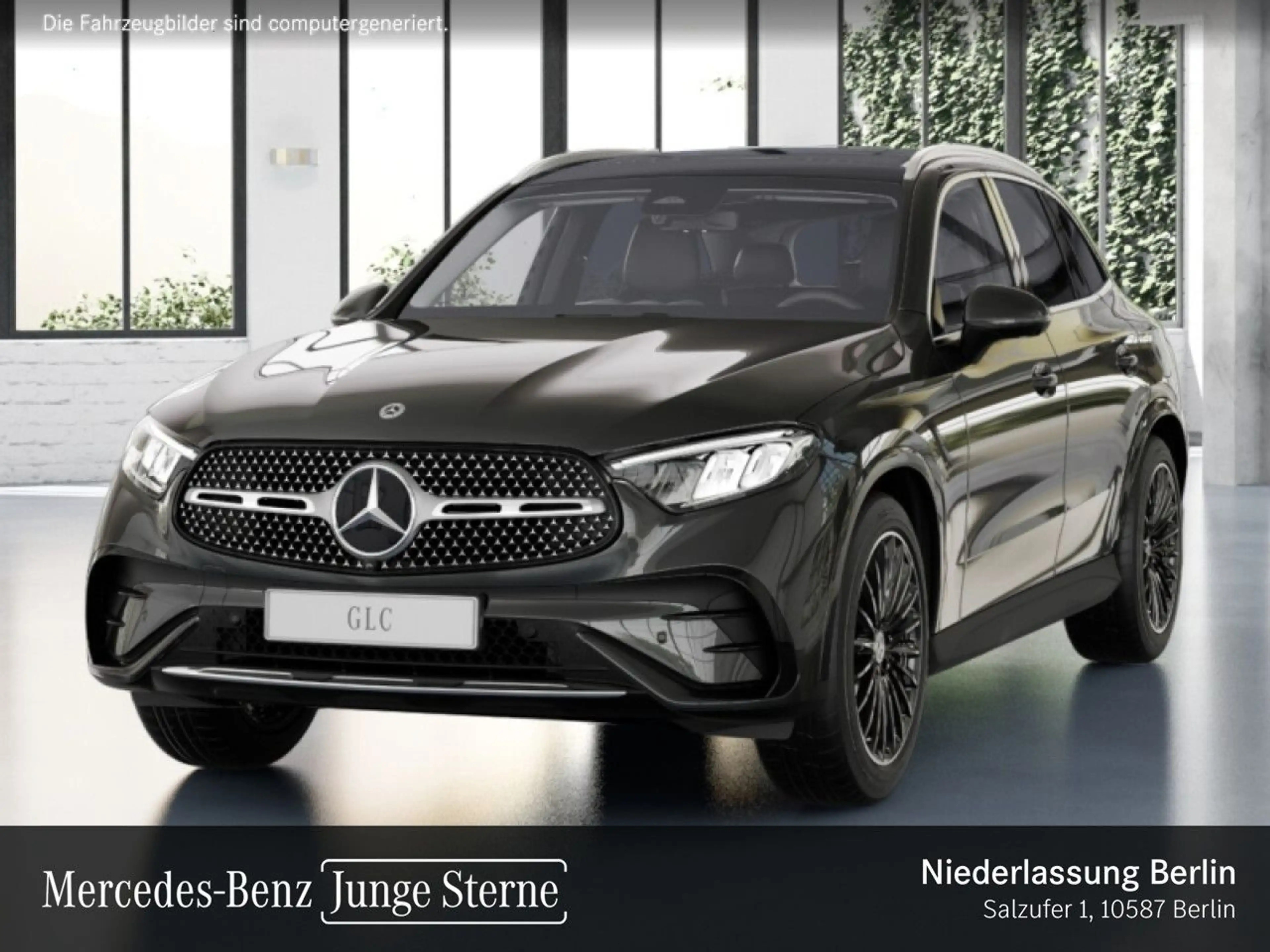Mercedes-Benz GLC 300 de 4M AMG+PANO+360+AHK+LED+BURMESTER+TOTW — photo 2