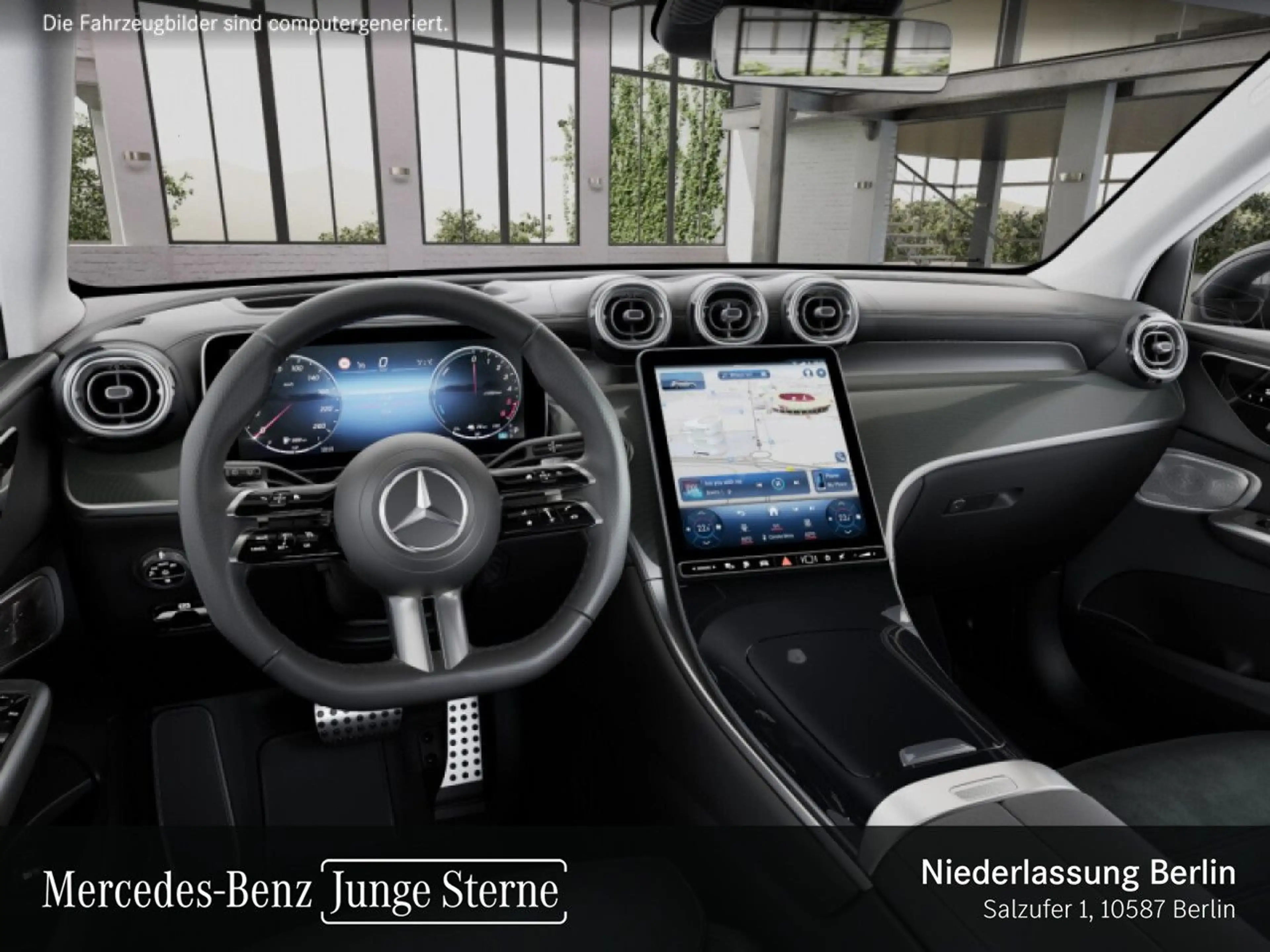 Mercedes-Benz GLC 300 de 4M AMG+PANO+360+AHK+LED+BURMESTER+TOTW — photo 10