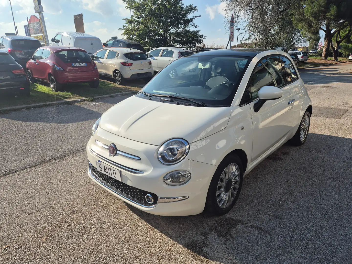 Fiat 500 500 III 2015 1.3 mjt Lounge 95cv Blanc - 2