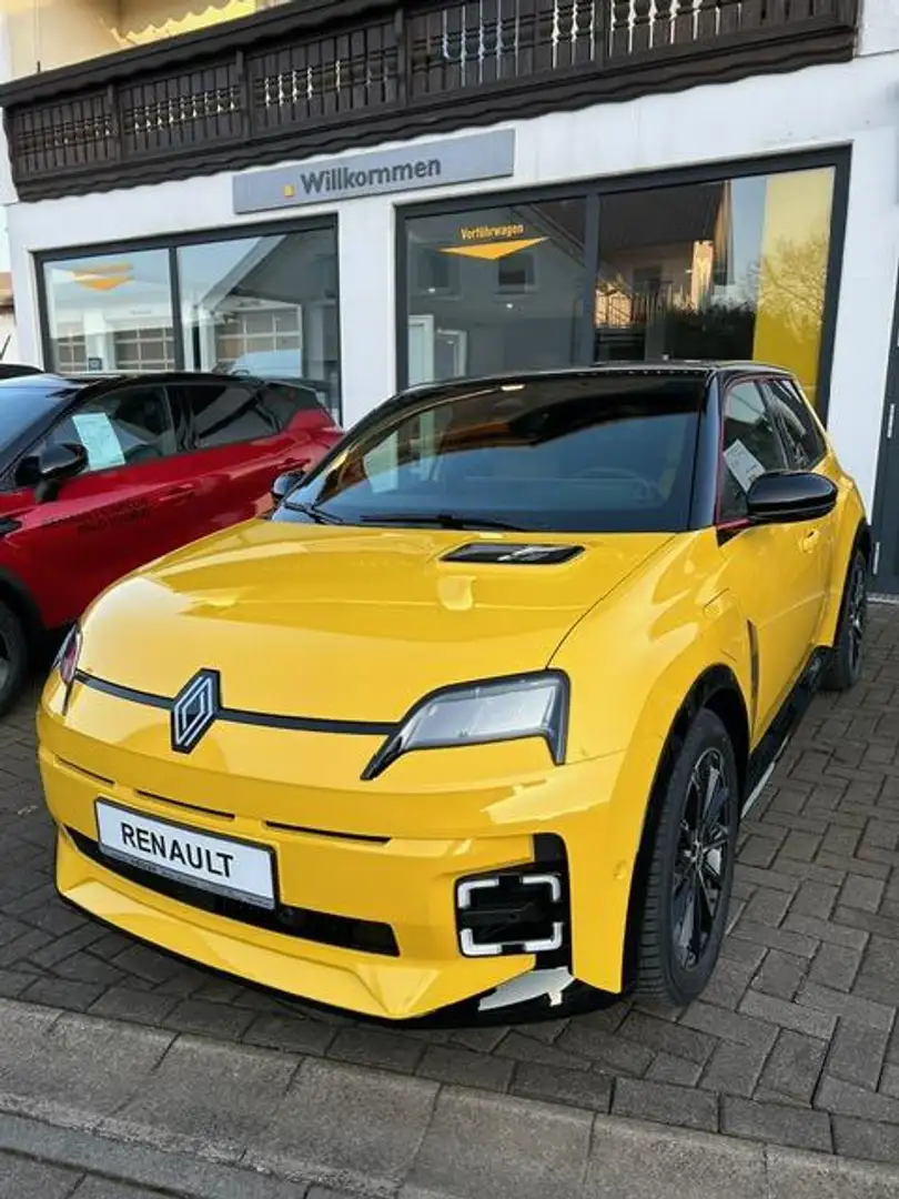 Renault R 5 150 Comfort Range E-Tech 100% electric Iconic Fiv Sárga - 1