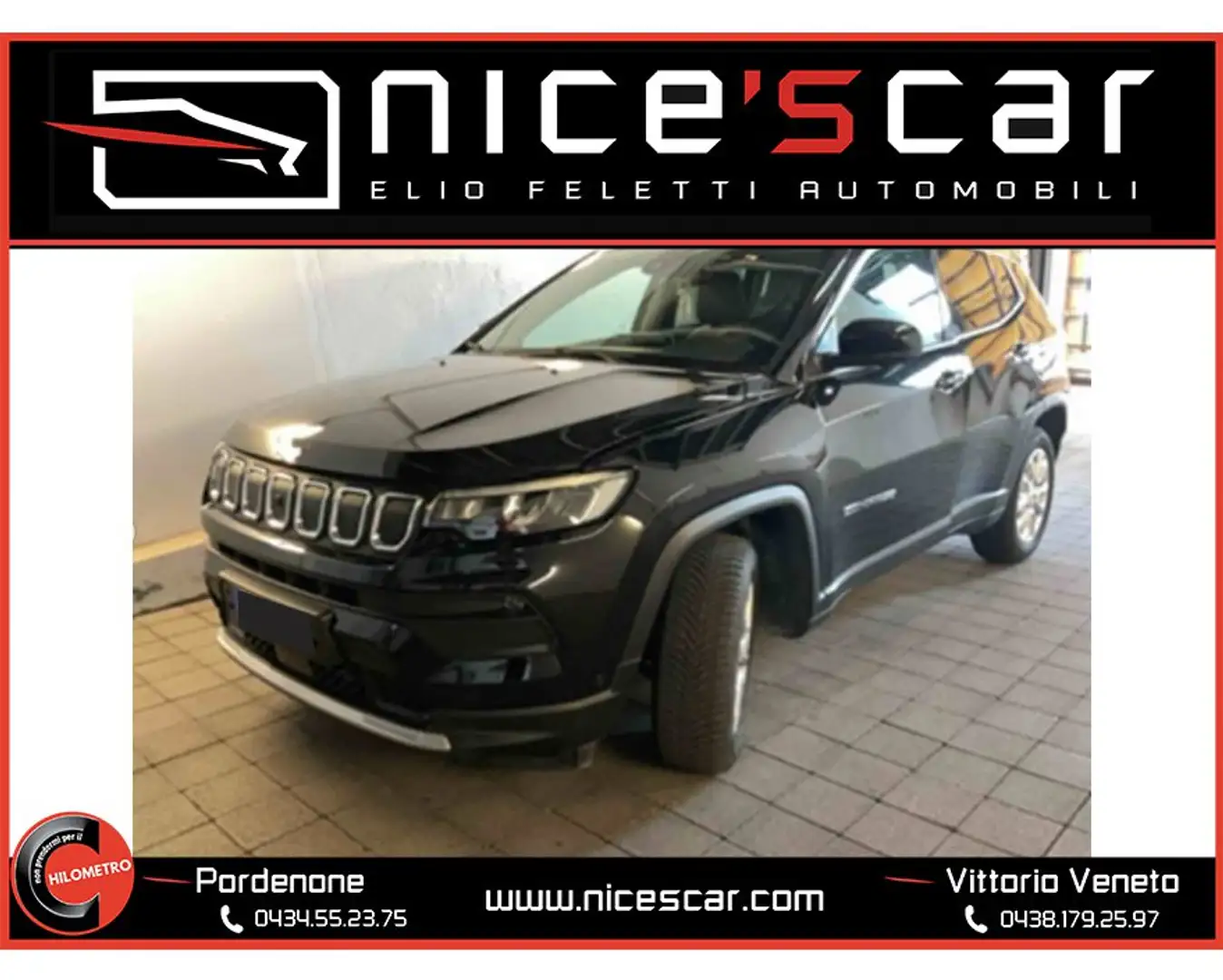 Jeep Compass Compass 1.6 Multijet II 2WD Limited Negro - 1