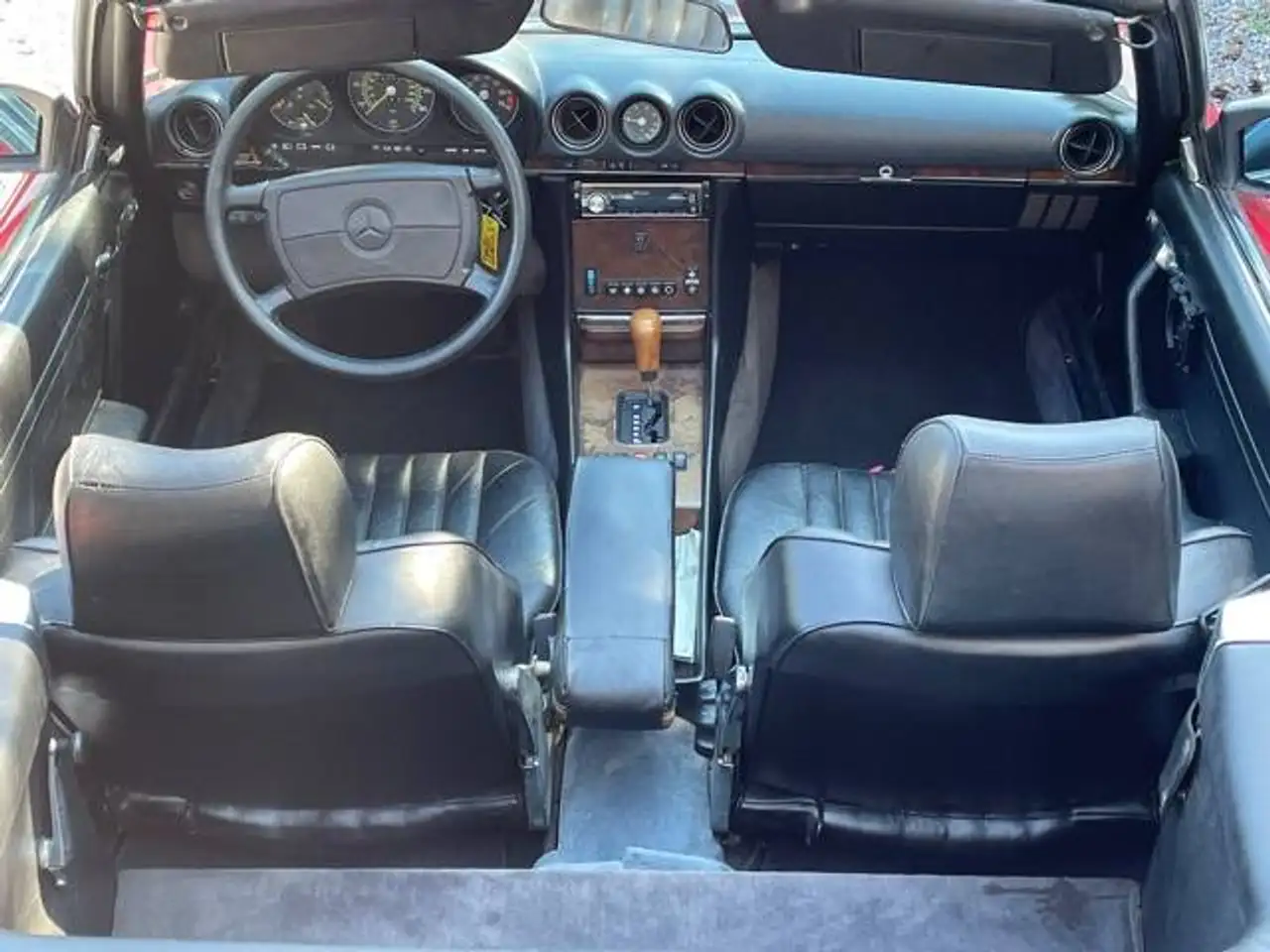 Mercedes-Benz SL 560 R107 Roadster ,Carfaxhistory +MB Data Oldtimer!, foto 9