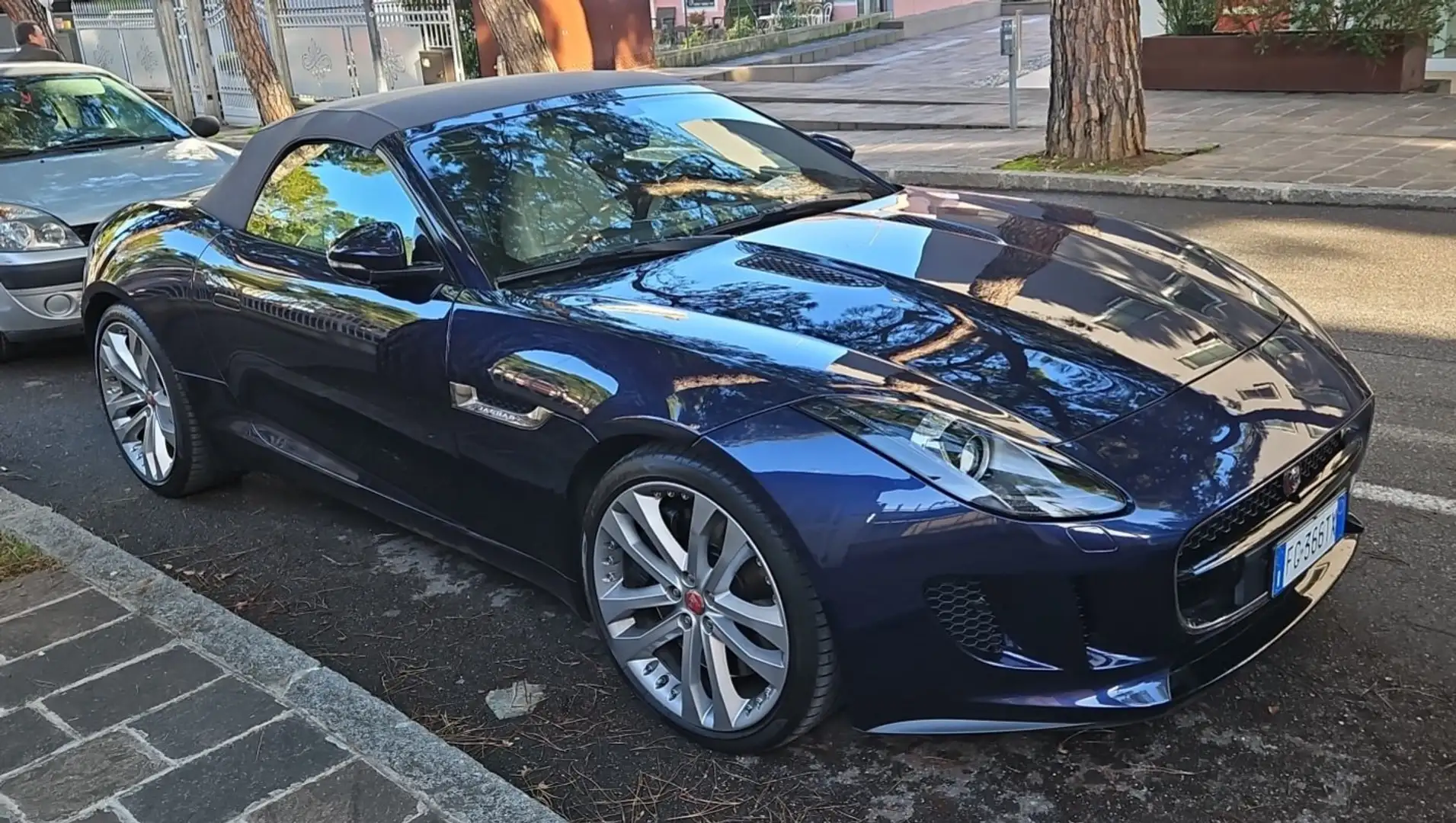 Jaguar F-Type F-Type Convertibile Cabrio 3.0 V6 S auto E6 Blu/Azzurro - 2