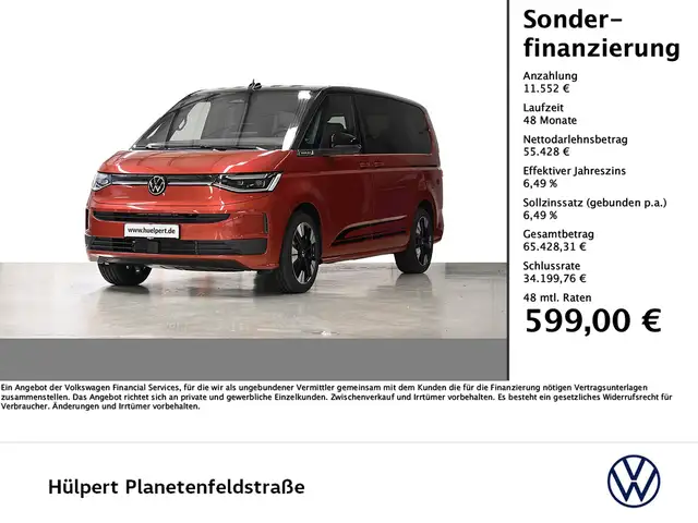 Volkswagen T7 Multivan 2.0 TDI DSG Life Edition Lang *Facelift* 7.Sitz...