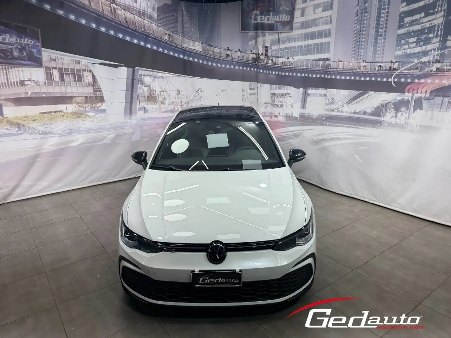 Volkswagen Golf 2.0 TDI GTD DSG MATRIX LED NAVI TETTO PELLE Bianco - 2