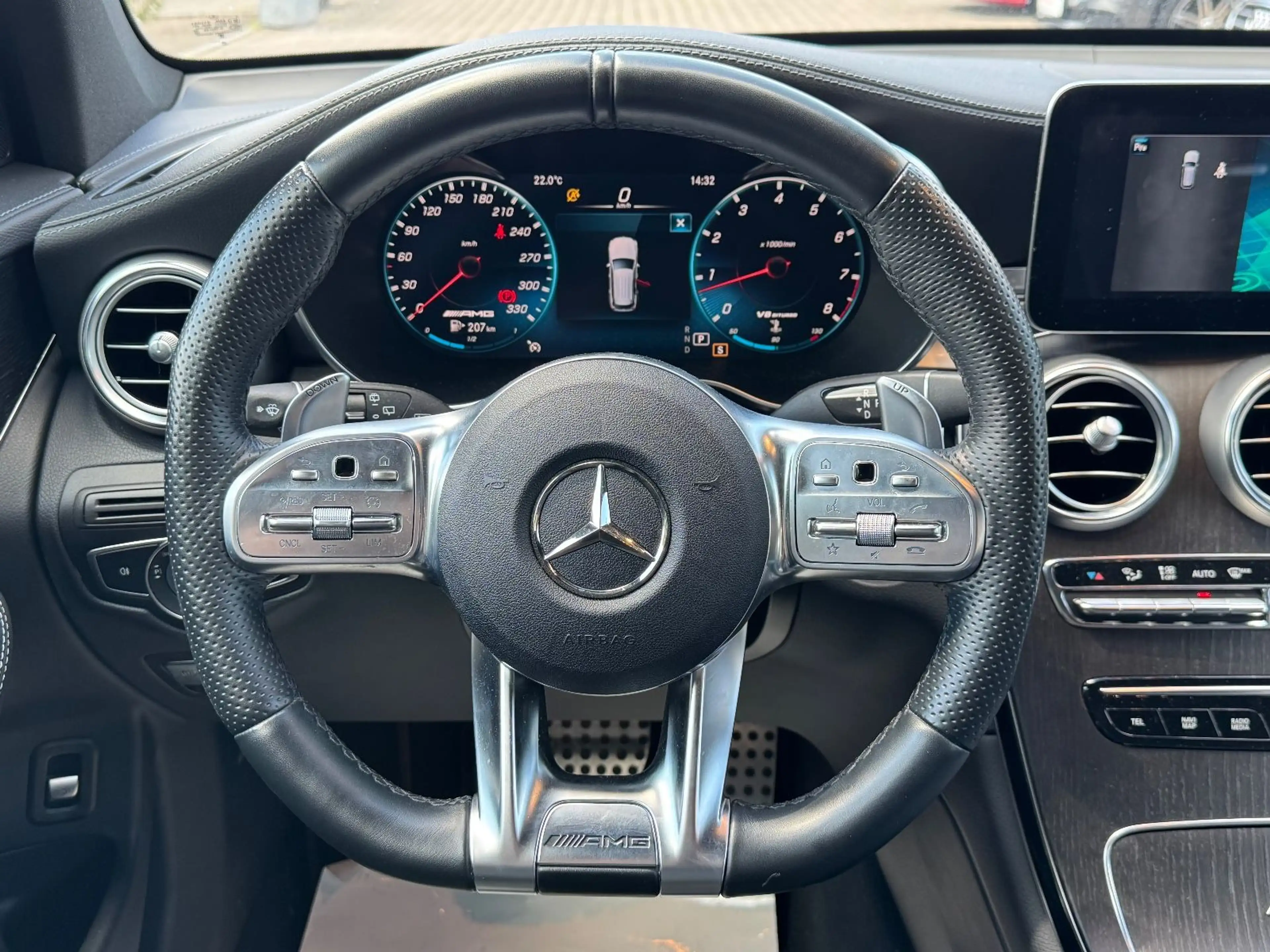 Mercedes-Benz GLC 63 AMG 4M+/NIGHT/PERFORMANCE/RIDE C+/LED/21" — photo 12