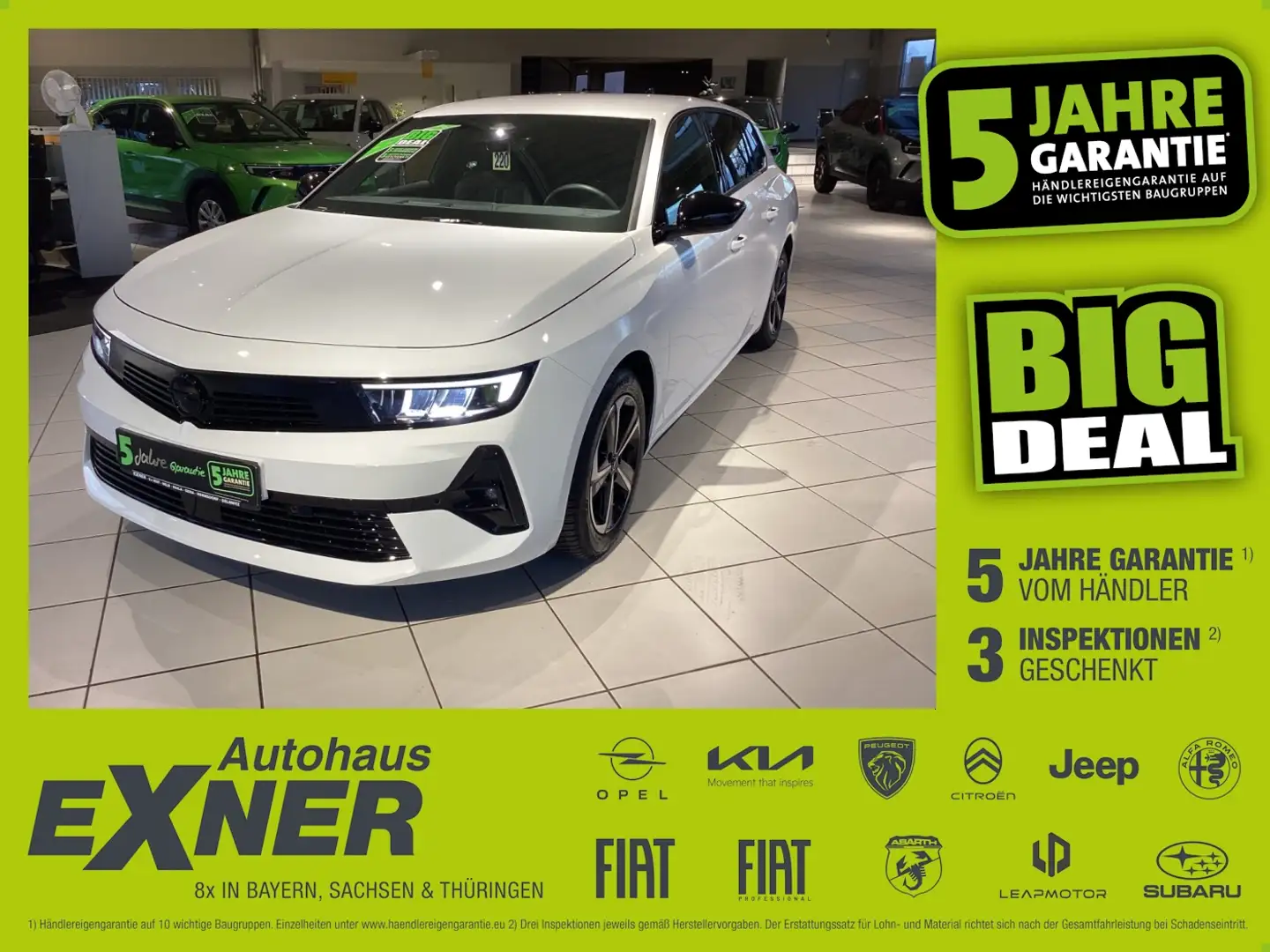 Opel Astra L Sportstourer 1.2 Turbo GS AHK+LED+Navi Blanc - 1