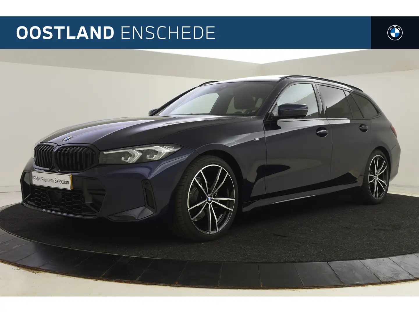 BMW 318 3 Serie Touring 318i High Executive M Sport Automa Blauw - 1