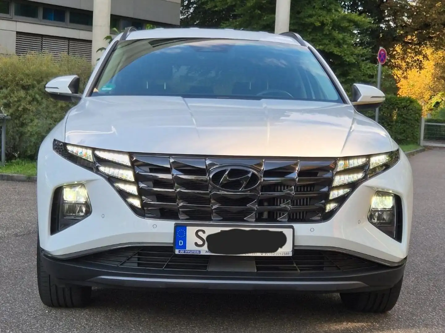 Hyundai TUCSON TUCSON 1.6 T-GDi 48V-Hybrid 2WD DCT Weiß - 1