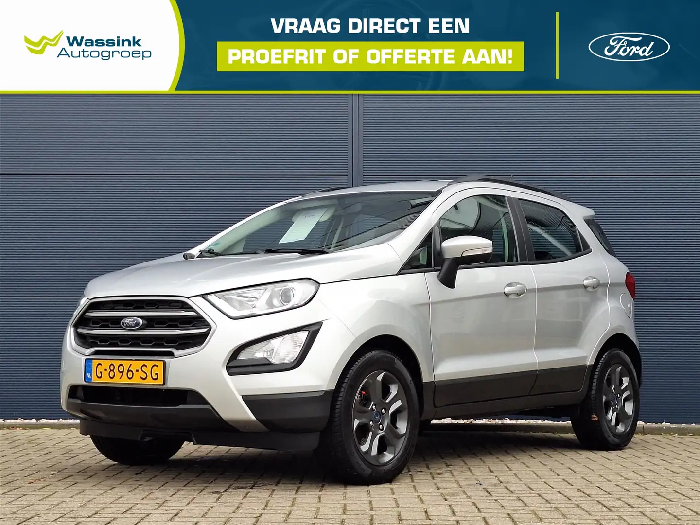 Ford EcoSport 1.0 EcoBoost 125pk Trend Ultimate | Camera |Naviga Grijs - 1