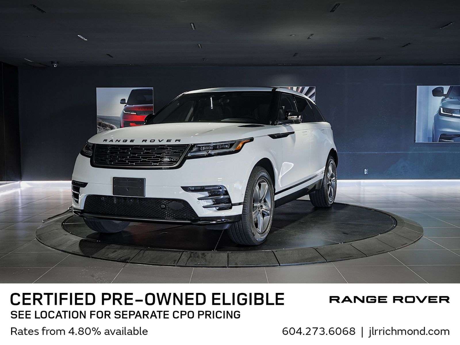 2026 Land Rover Range Rover Velar Dynamic SE | Sunroof | Navigation | Bluetooth | Heated/Cooled Seats | Heated Steering