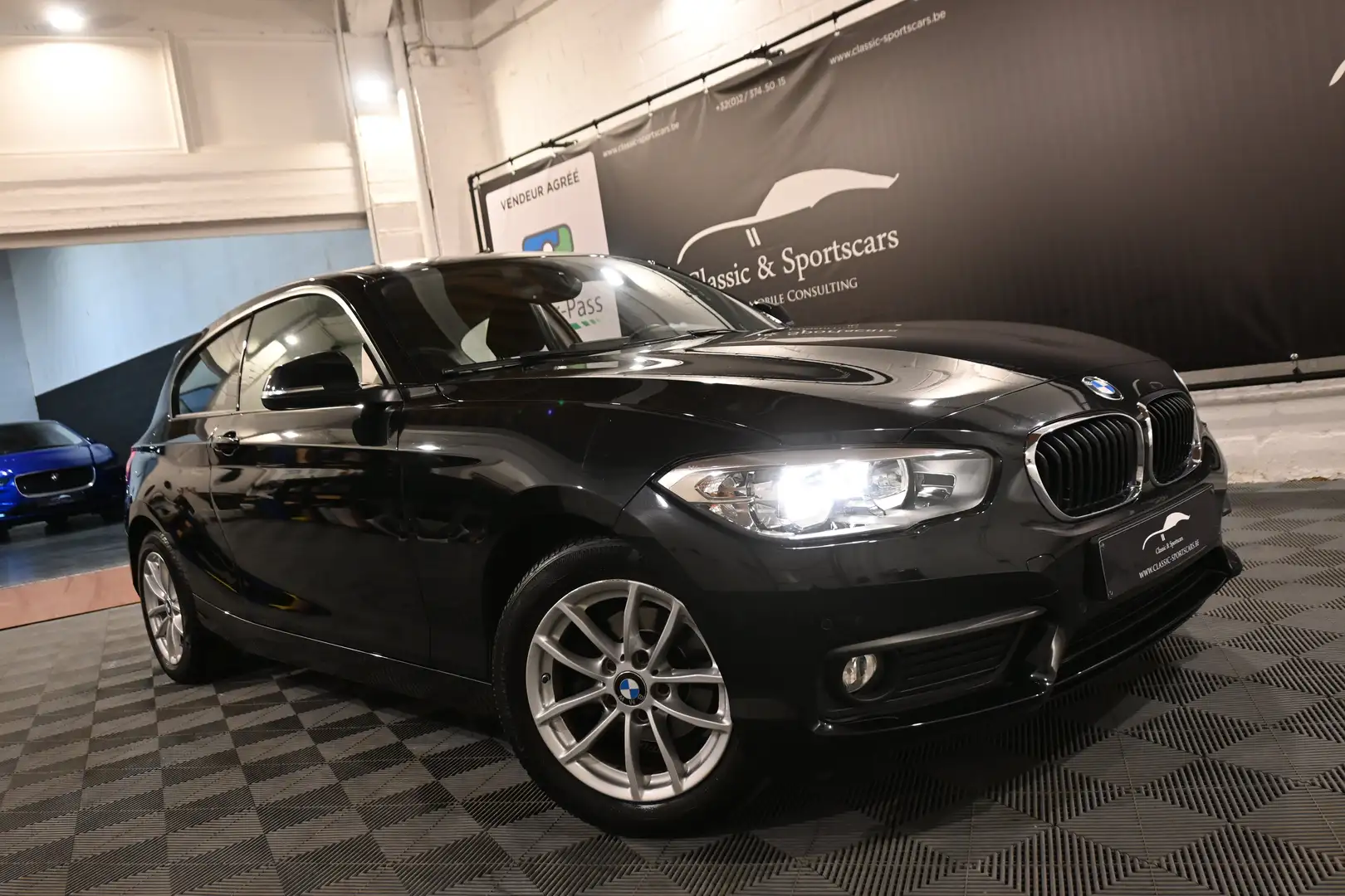 BMW 116 116i SPORTHATCH / FACELIFT / EURO 6 / GPS NAVI ! Schwarz - 2