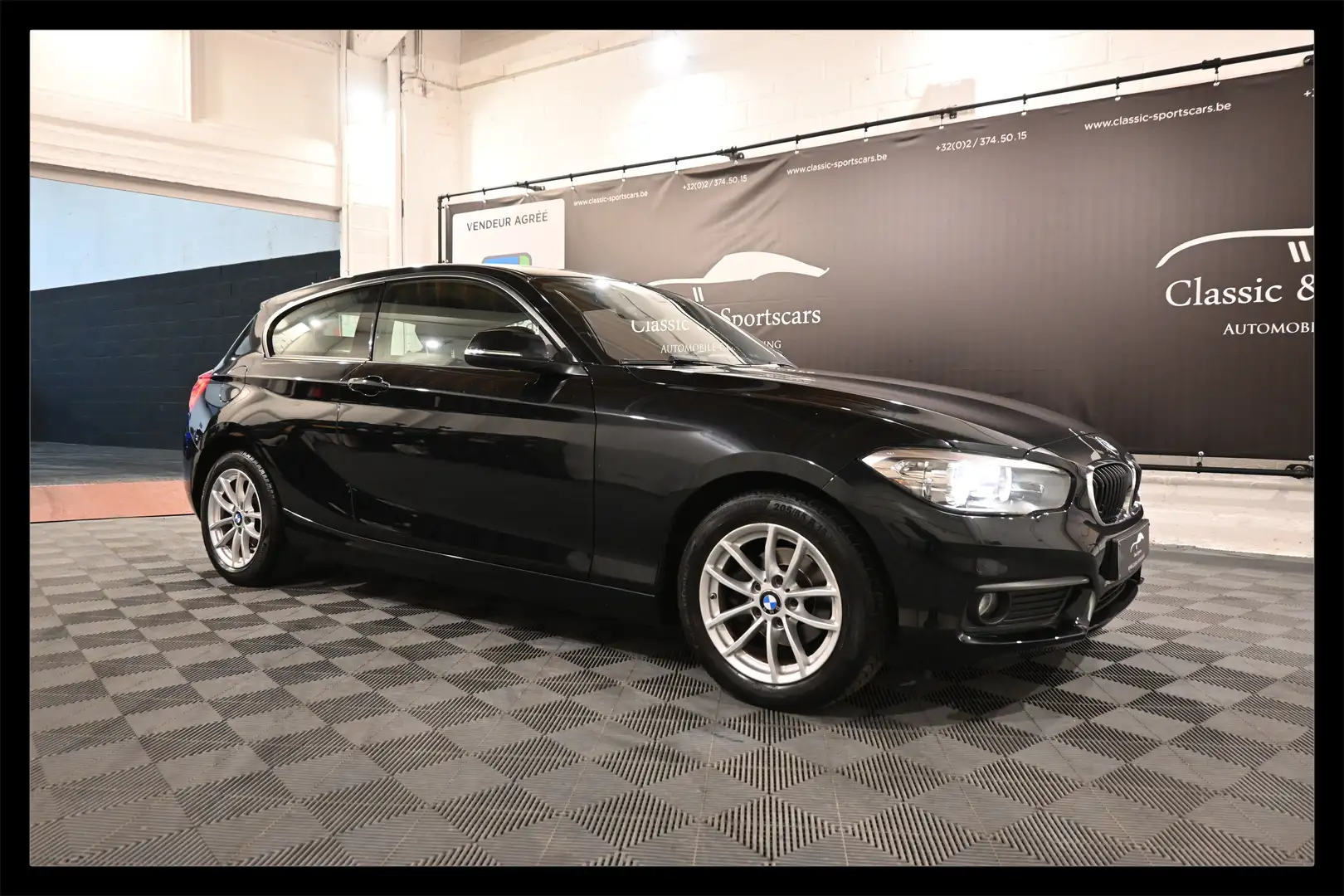BMW 116 116i SPORTHATCH / FACELIFT / EURO 6 / GPS NAVI ! Schwarz - 1