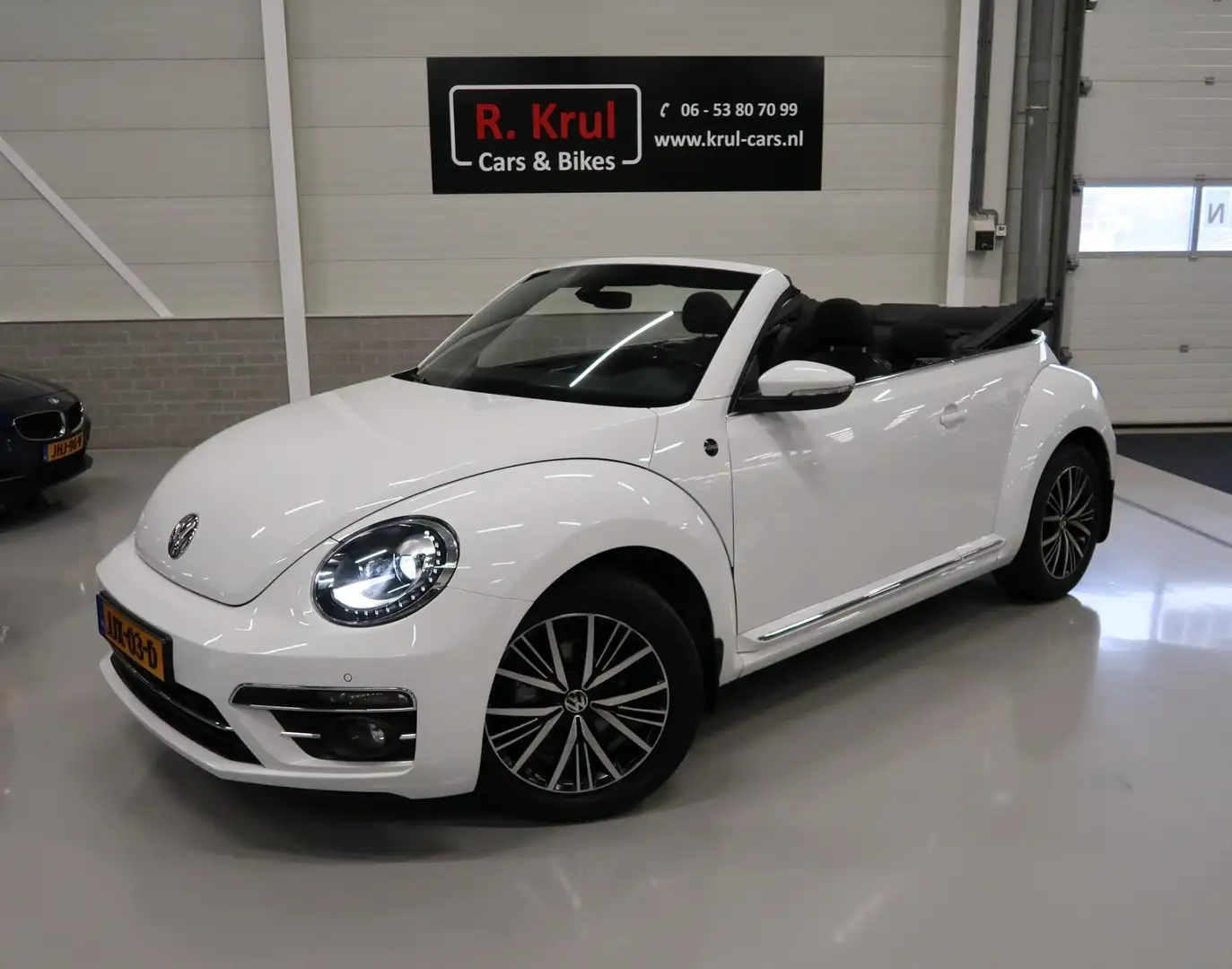 Volkswagen Beetle Cabriolet 1.4 TSI Sound 150pk Automaat Navigatie 1 Blanc - 1