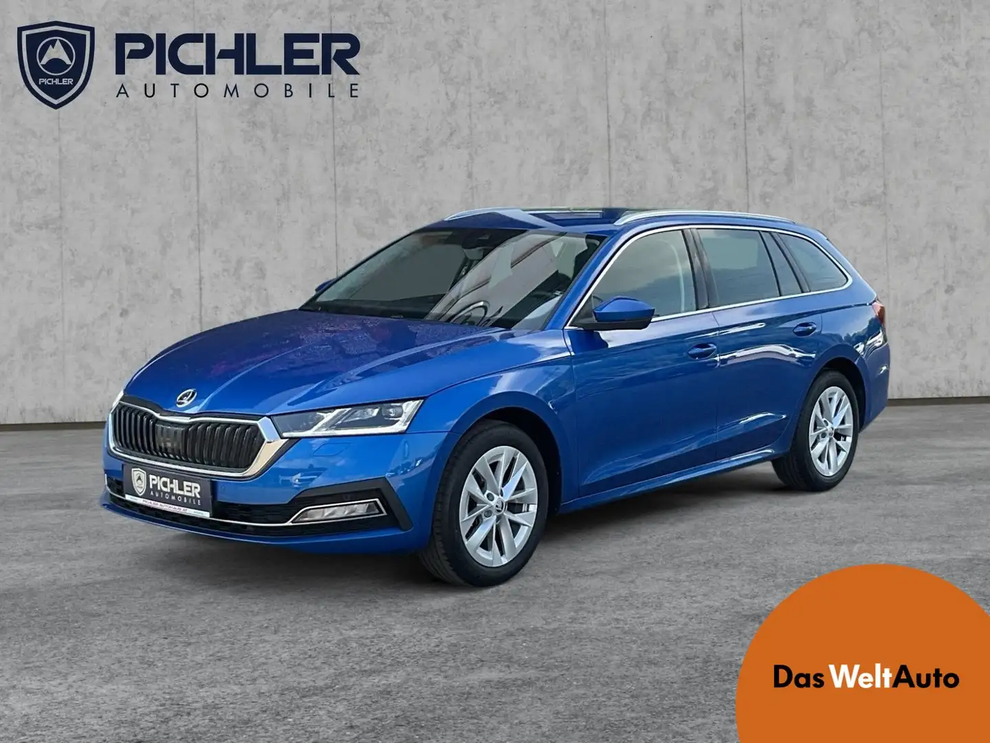 Skoda Octavia Style TDI Blau - 1