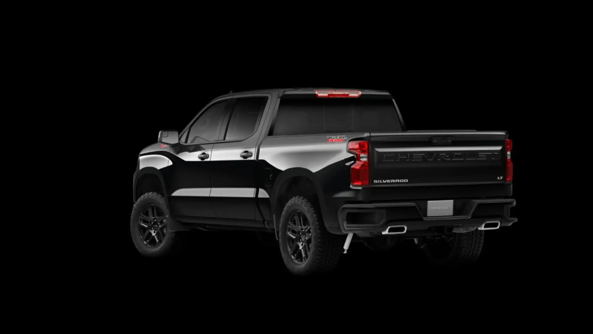 Chevrolet Silverado 1500 LT Trail Boss Crew Cab Short Box 4x4 Schwarz - 2