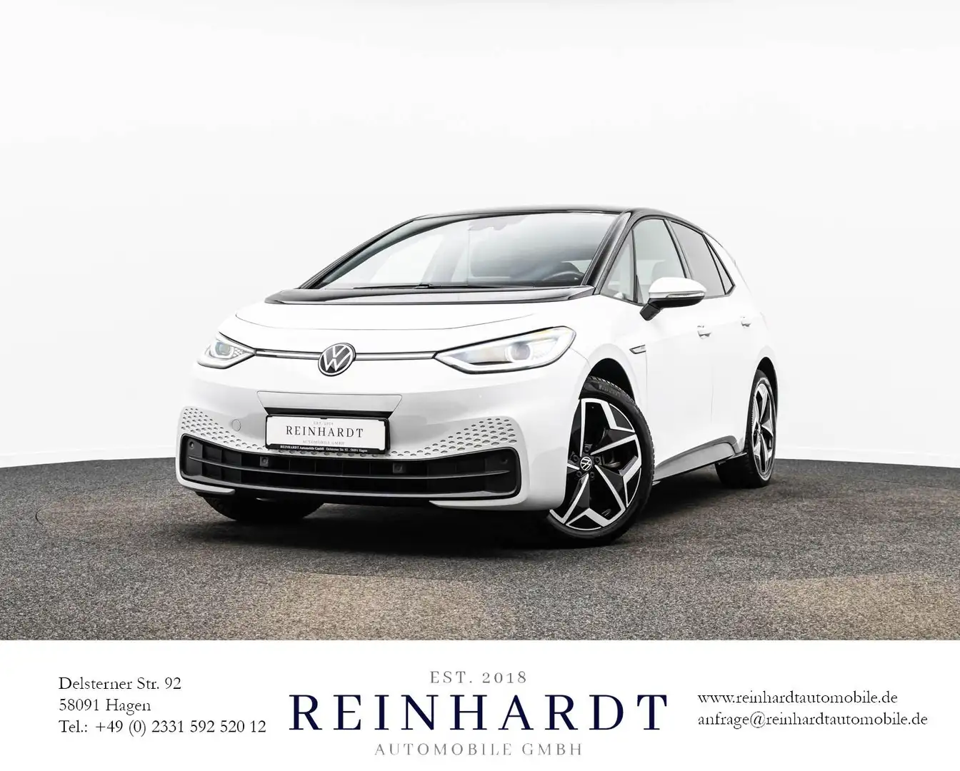 Volkswagen ID.3 PRO PERFORMANCE 19Z./ACC/PANO/IQ-LI/DESIGN+ Blanc - 1