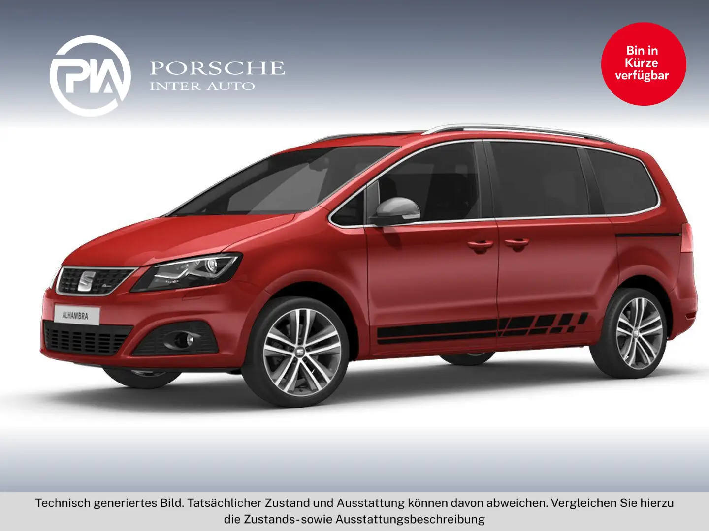 SEAT Alhambra FR TDI DSG 4Drive Rot - 1