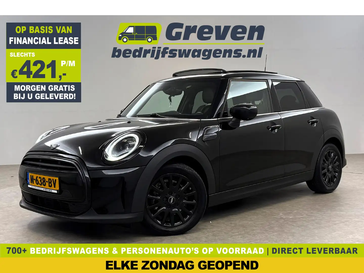 MINI Cooper 1.5 Cooper Business Edition | Pano | Sfeerverl. | Noir - 1