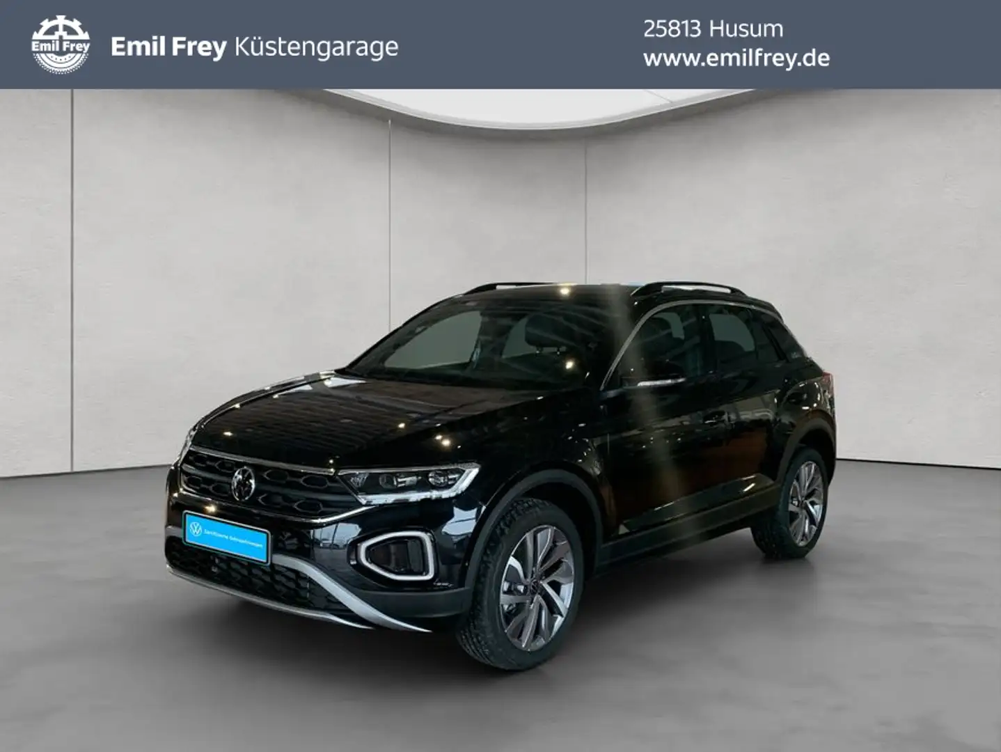 Volkswagen T-Roc GOAL 2.0 l TDI DSG,NAVI,RFK,AHK Nero - 1